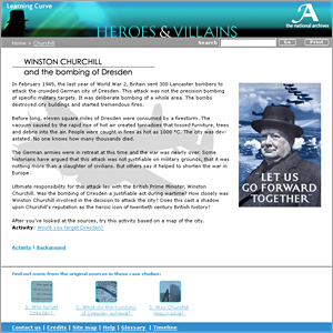 The National Archives - Heroes & Villains